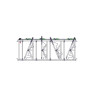 Drabina paszowa SAFETY 4/3 m Jourdain – widok z przodu