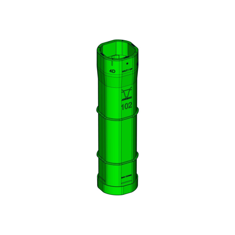 Tuleja Ø 102mm umożliwiająca demontaż Tuleja Ø 102mm umożliwiająca demontaż