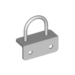 Okucie zaczepu rury karkowej Ø 49 mm (sztuka)