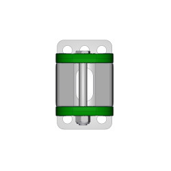 Okucie zaczepu SURLOCK® naścienne (para)