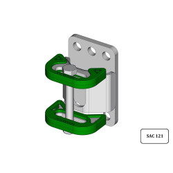 Okucie zaczepu SURLOCK® naścienne (sztuka)