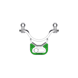 Półobejma OKRĄGŁA Ø 102mm SURLOCK® z zabezpieczeniem rygla