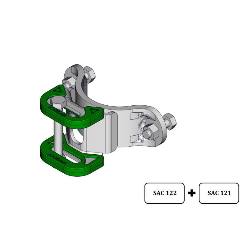 Półobejma OKRĄGŁA Ø 102mm SURLOCK® z zabezpieczeniem rygla
