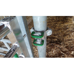 Półobejma OKRĄGŁA Ø 140mm SURLOCK® z zabezpieczeniem rygla