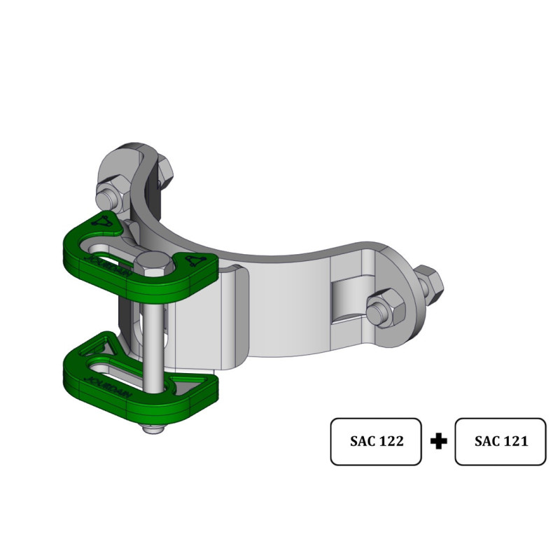 Półobejma OKRĄGŁA Ø 140mm SURLOCK® z zabezpieczeniem rygla