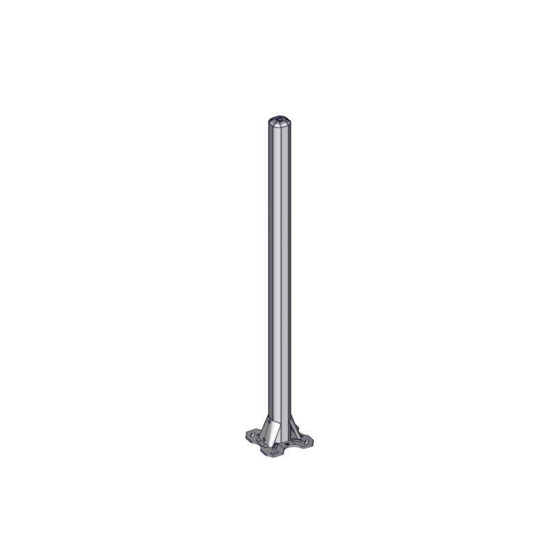 Słupek 1,68m TRÈFLE Ø 102mm + rozpórki