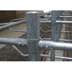 Para obejma TRÈFLE Ø 102mm do przegrody dwustronnej od JOURDAIN