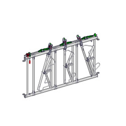 Drabina SAFETY 3/2m JAŁÓWKA
