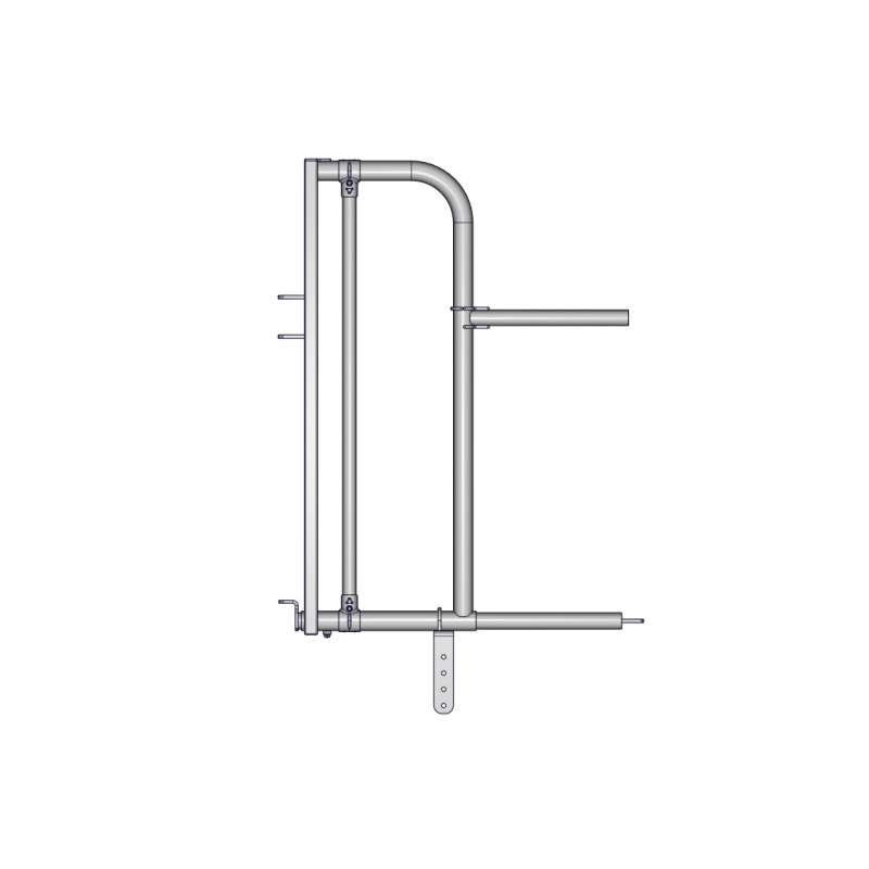 Przejście dla ludzi do drabiny zatrzaskowej Safety lub Axial