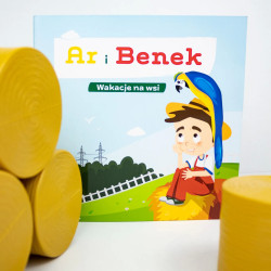 "Ar i Benek. Wakacje na wsi" - książeczka edukacyjna dla dzieci